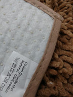 DaDa Bedding Coffee Brown Shaggy Soft Chenille Noodle Carpet Rug Bath Mat DaDalogy Bedding Collection