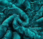Dada Bedding Mermaid Scales Emerald Green Blue W/ Sherpa Backside Faux Fur Throw Blanket (bl-171805),... - House Of Avana