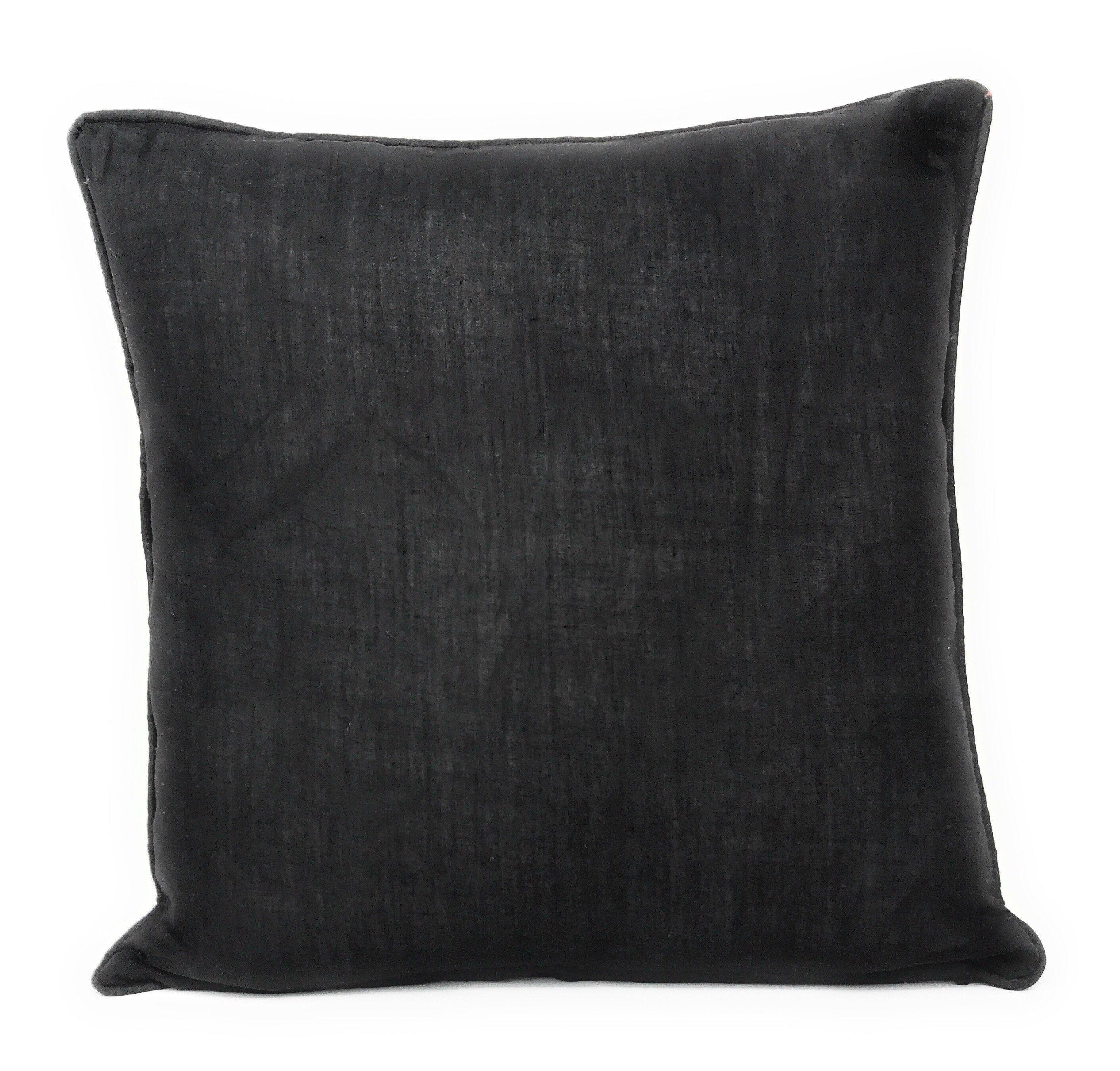 DaDa Bedding Ethnic Ornaments Geometric Black Tapestry Throw Pillow Covers 16" (18118) DaDalogy Bedding Collection