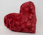 DaDa Bedding Luxury Romantic Valentine Heart Shaped Red Throw Pillow - 16” x 14” DaDalogy Bedding Collection