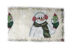 DaDa Bedding Magical Snowman Holiday Woven Tapestry Dining Table Runner (9733) DaDalogy Bedding Collection