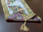 DaDa Bedding Rustic Floral Bouquet Lights Holiday Tapestry Dining Table Runner (6068) DaDalogy Bedding Collection
