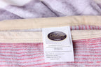 DaDa Bedding Seashore Sunny Yellow Lavender Floral Flannel Mink Fleece Throw Blanket (XY9901) DaDalogy Bedding Collection