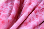 DaDa Bedding Seashore Sunny Yellow Lavender Floral Flannel Mink Fleece Throw Blanket (XY9901) DaDalogy Bedding Collection