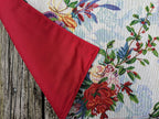 DaDa Bedding Set of 4-Pieces Tropical Sky Blue Birds Floral Tapestry Dining Table Placemats 13” x 19” (18116) DaDalogy Bedding Collection