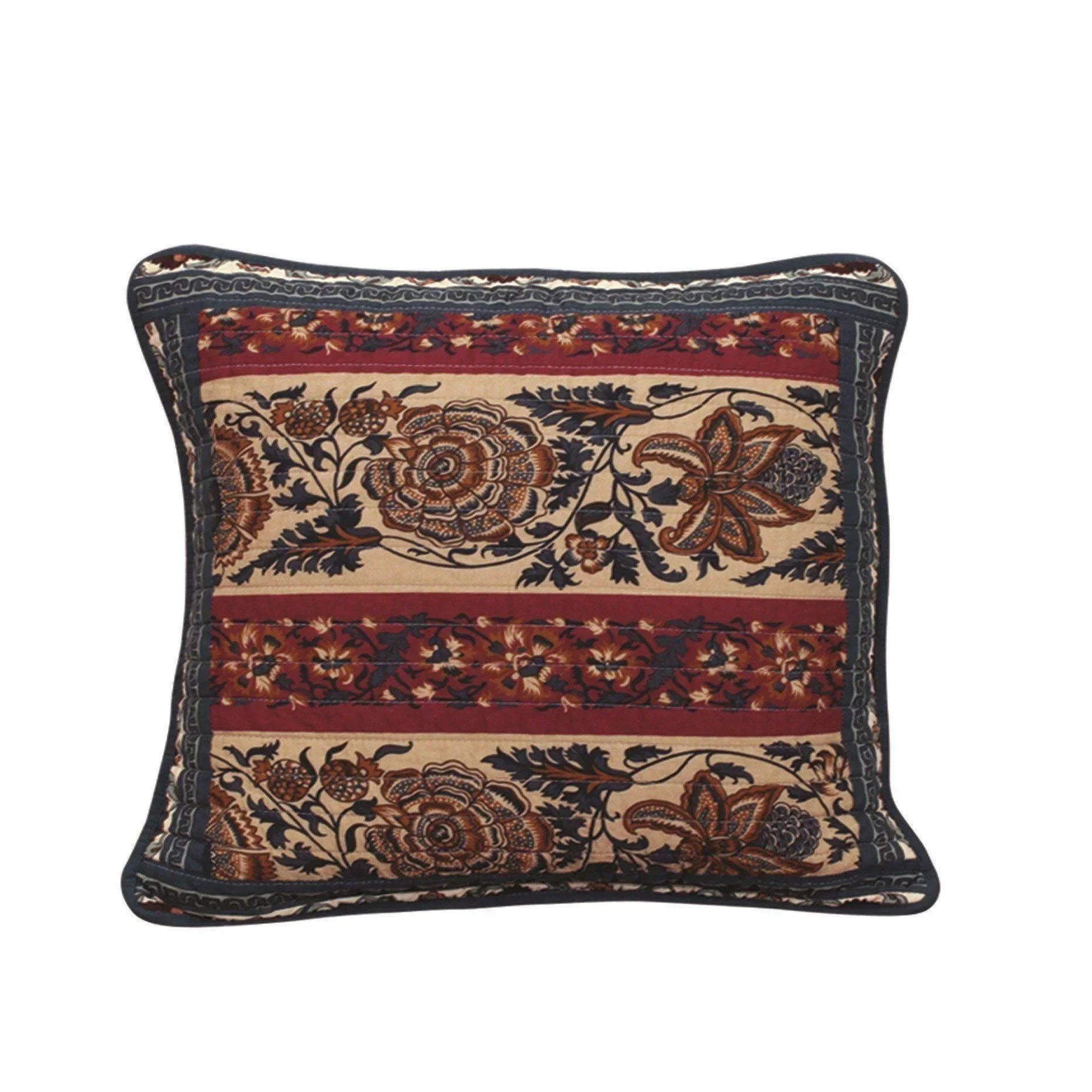 DaDa Bedding Set of Two Dark Elegance Bohemian Cushion Covers - 2 PCS - 18" (JHW-550) DaDalogy Bedding Collection