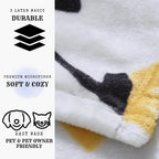DaDa Bedding Soft Lightweight Fleece Throw Blanket, Yellow Fleur Floral Golden Orange Silver/Grey Background (XY1011) DaDalogy Bedding Collection