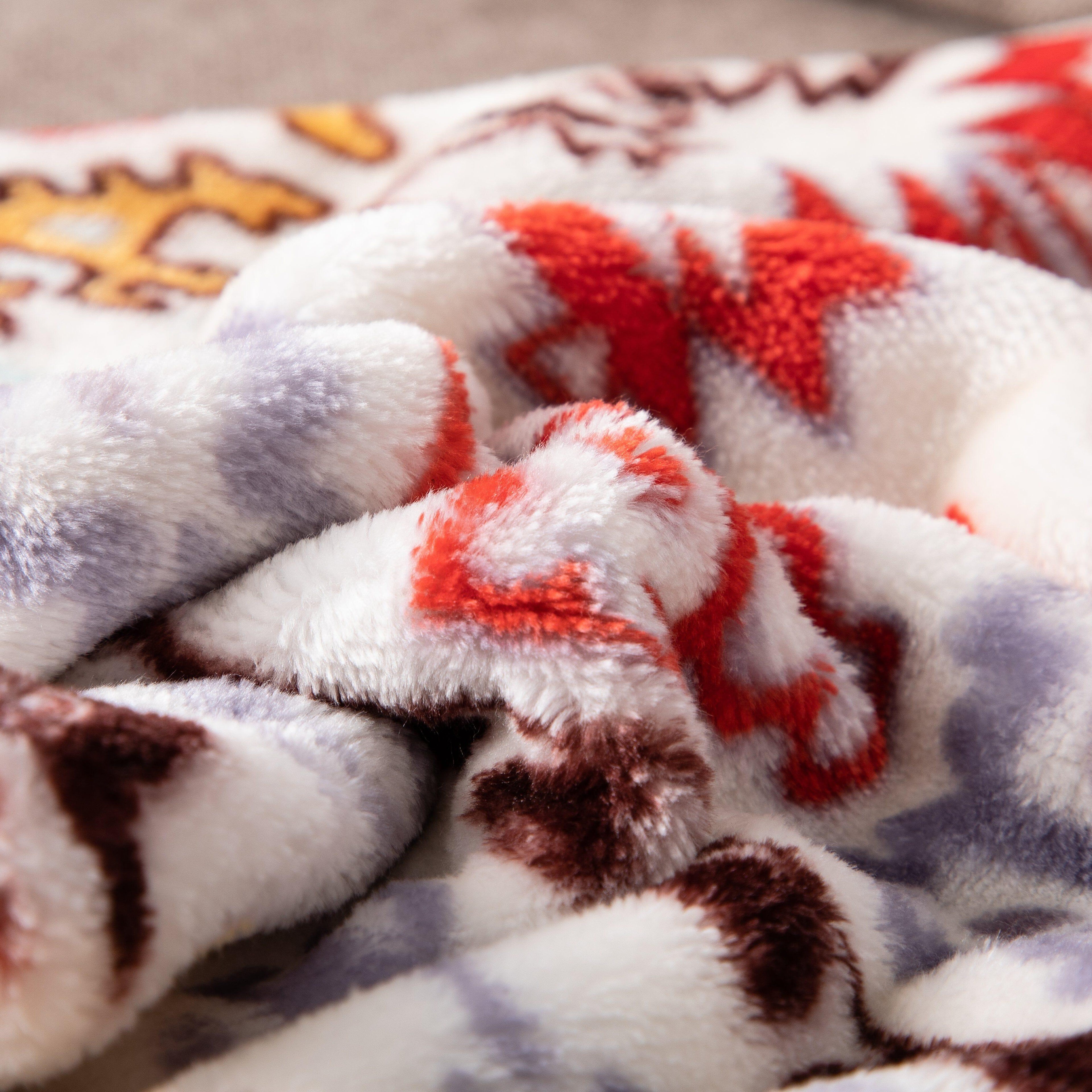 DaDa Bedding Southwestern Havana Geometric Soft Plush Fleece Flannel Throw Blanket (XY1012) DaDalogy Bedding Collection