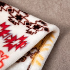 DaDa Bedding Southwestern Havana Geometric Soft Plush Fleece Flannel Throw Blanket (XY1012) DaDalogy Bedding Collection