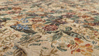 DaDa Bedding Wildflower Wonderland Floral Golden Beige Tan Square Dining Table Cloth (3100) DaDalogy Bedding Collection