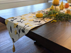 DaDa Bedding Yellow Fleur Floral Garden Woven Tapestry Dining Table Runner (18112) DaDalogy Bedding Collection