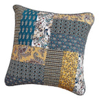 DaDalogy Bedding Honey Cove Floral Patchwork Euro Pillow Sham Cover, 26" x 26" (JHW957) DaDalogy Bedding Collection