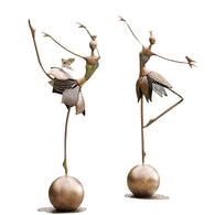 Dancing Ballerina Girl Statue House Of Avana