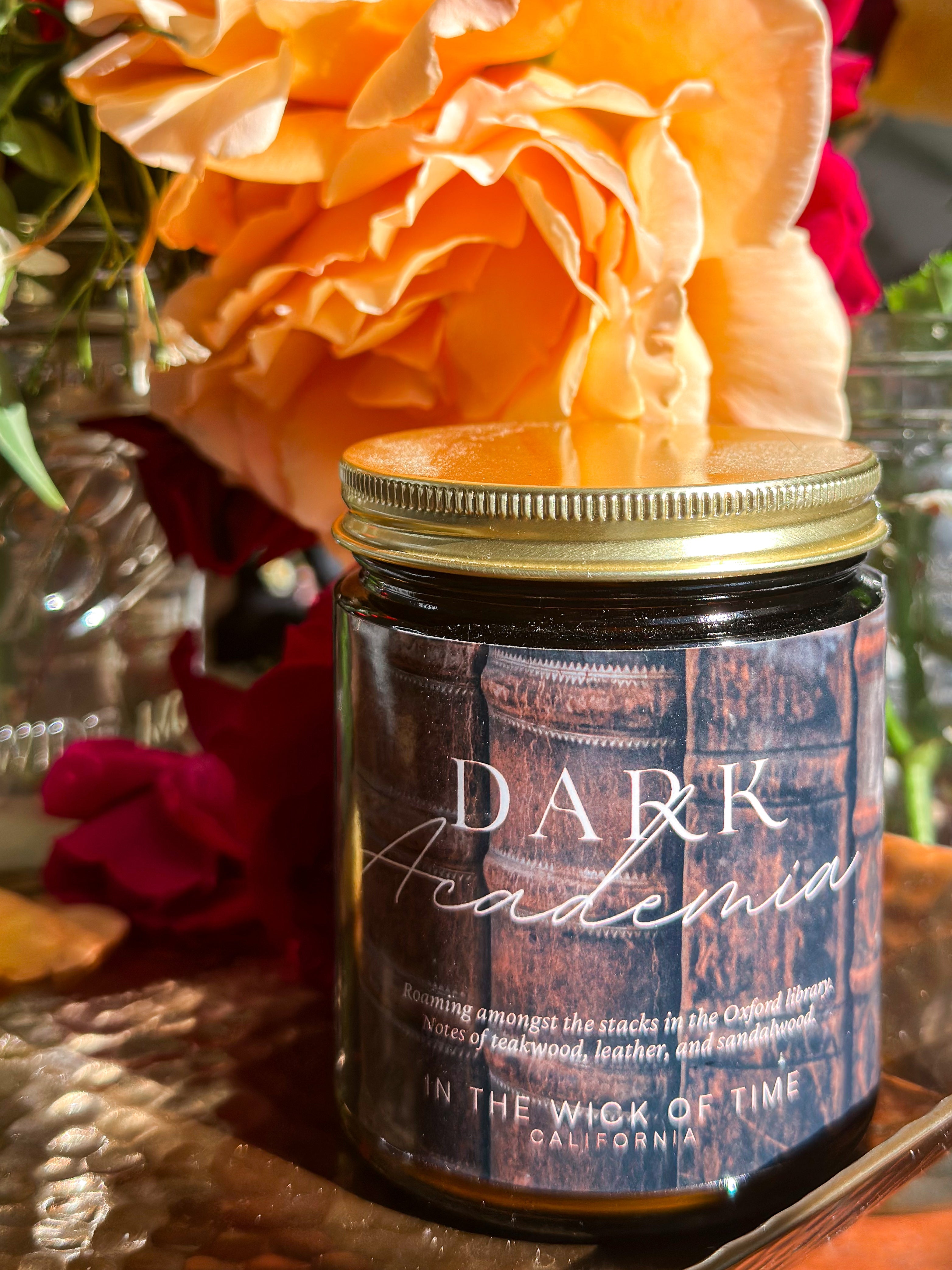 Dark Academia Candle