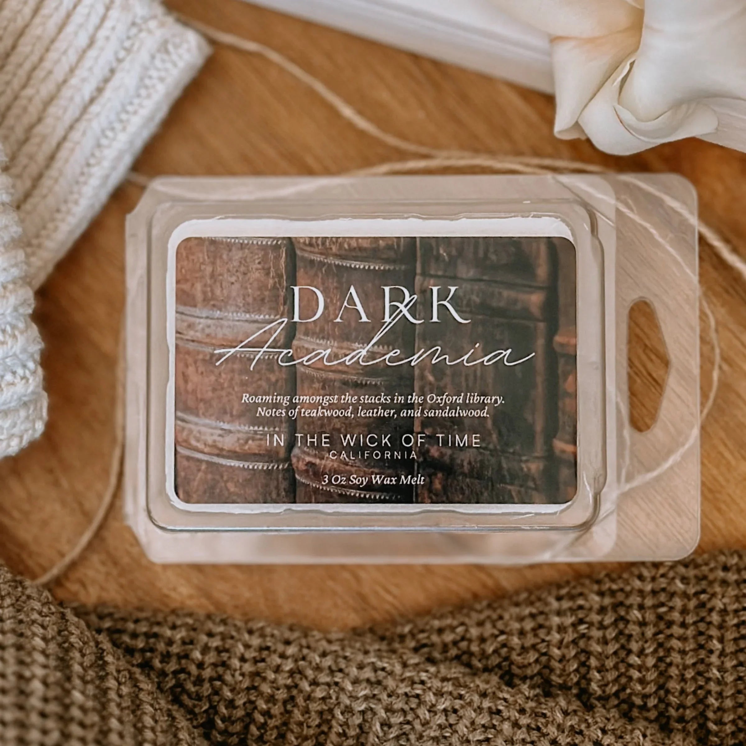 Dark Academia Wax Melt