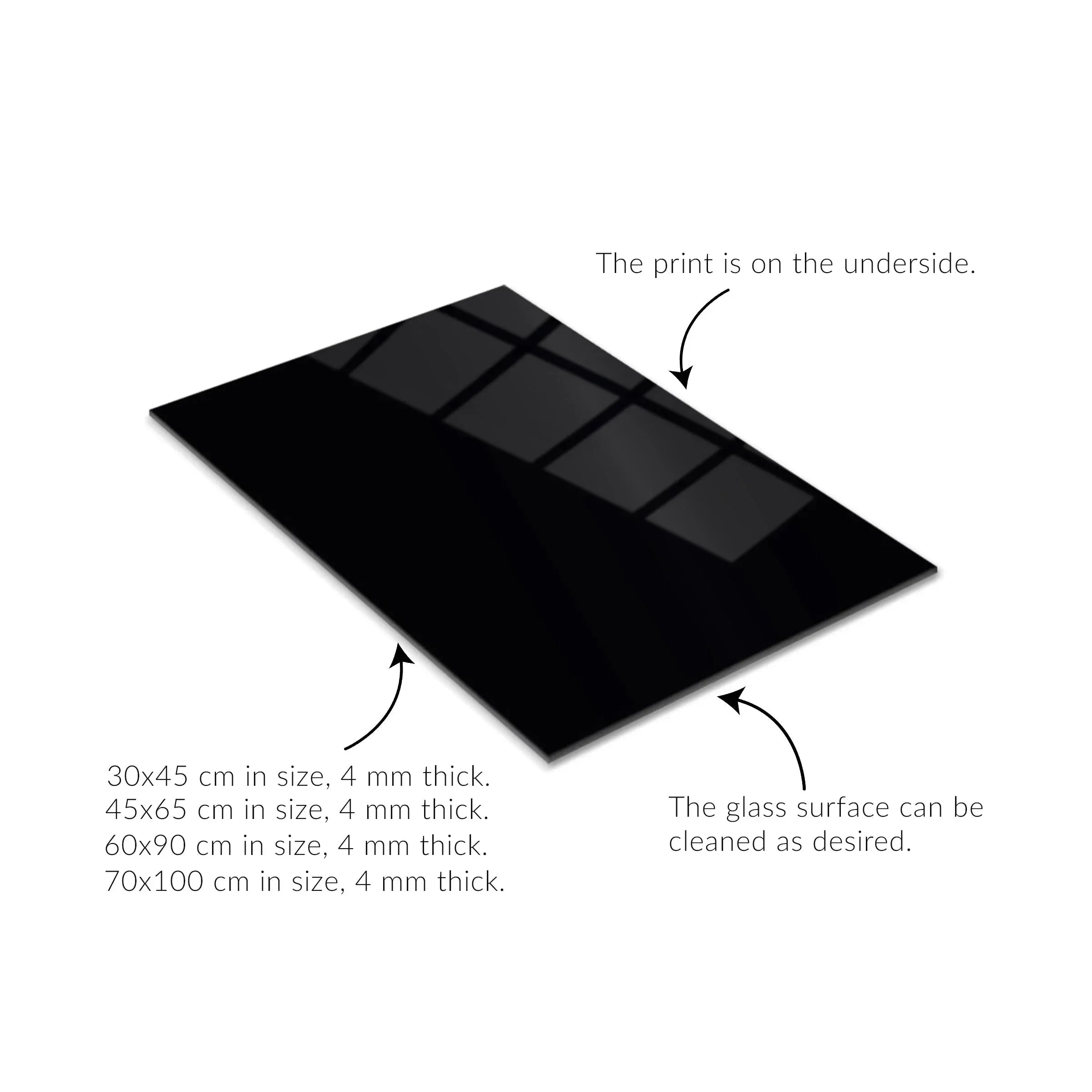 Dark Brutalist Architecture Glass Wall Art – Monolithic Structure UV Print-KAFCD025 Peony Atelier