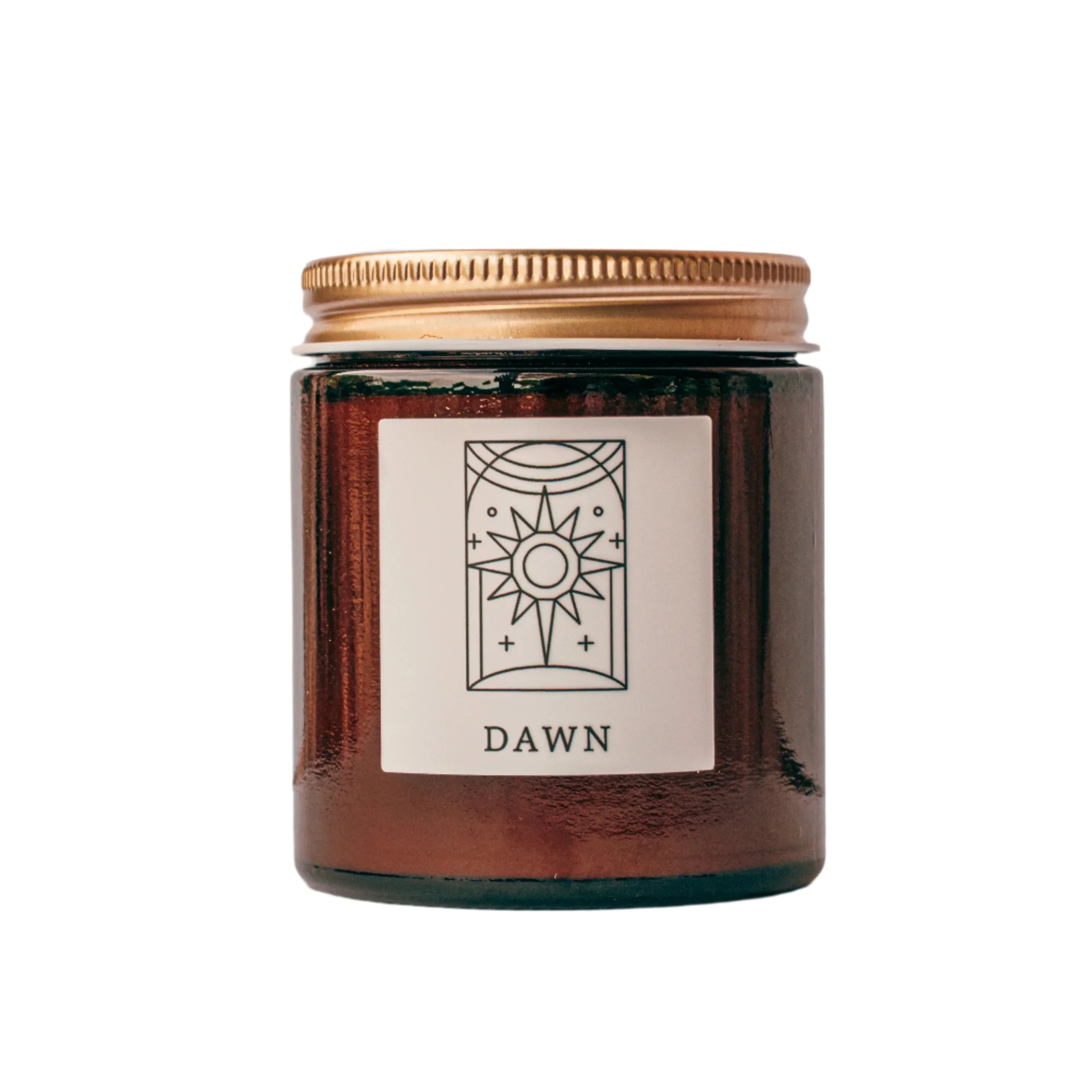 Dawn Fine Fragrance Candle, back view - House Of Avana