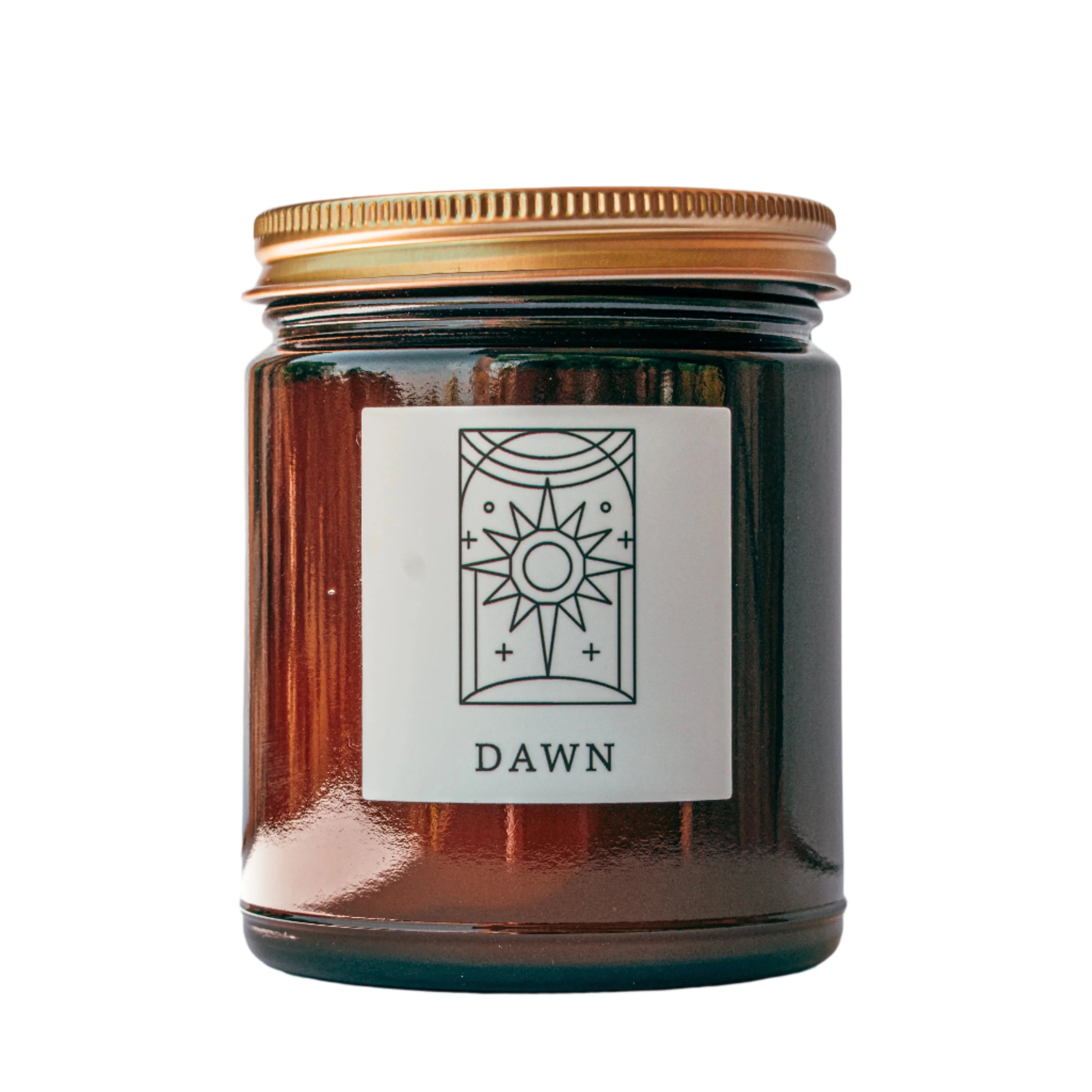 Dawn Fine Fragrance Candle, front view - House Of Avana