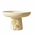 Decorative Tray - Palm Tree Design Ceramic Small