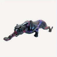Decorative Cheetah Figurine with Lightning Pattern House Of Avana