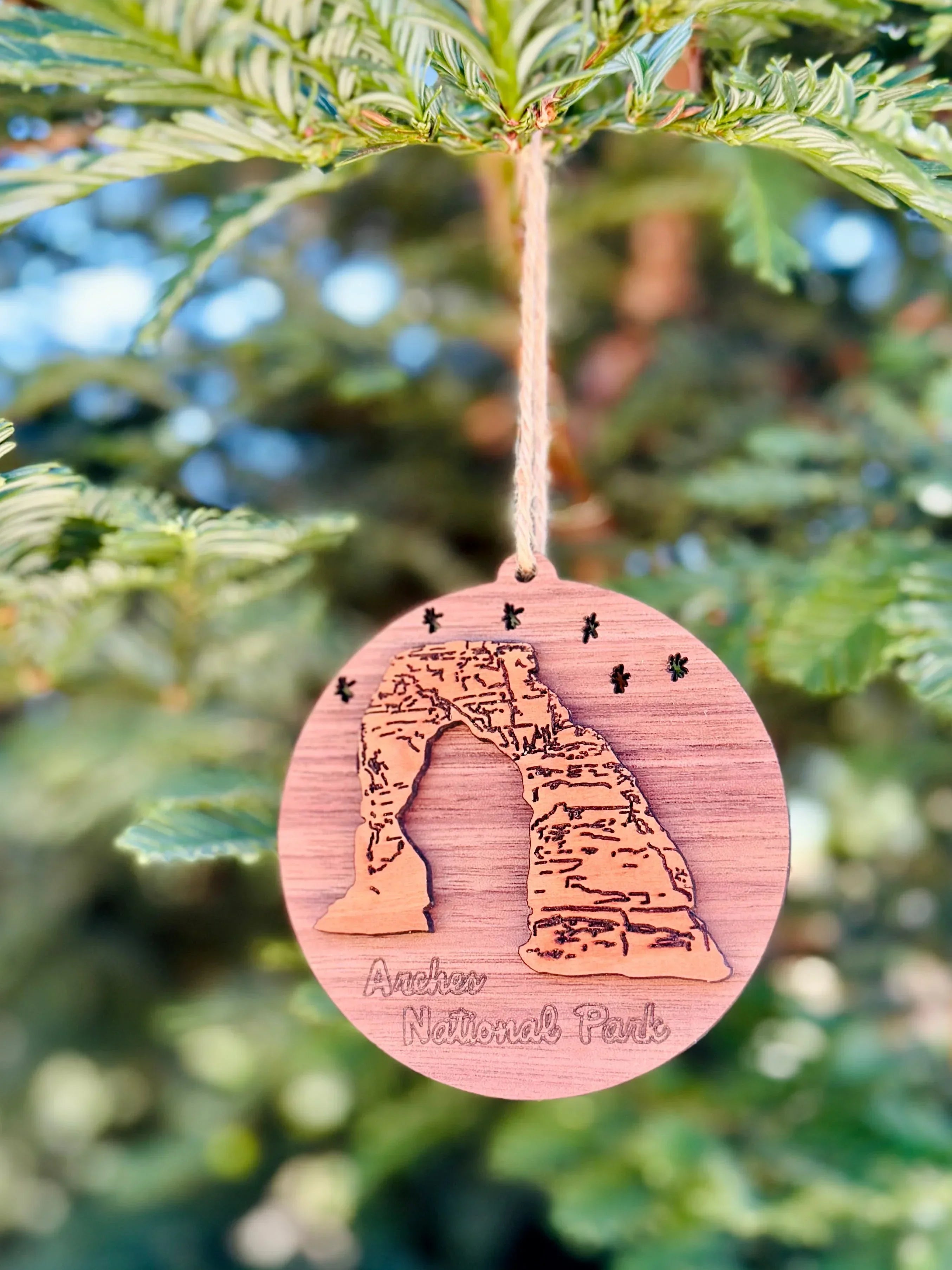 Delicate Arch Layered Ornament: Arches National Park