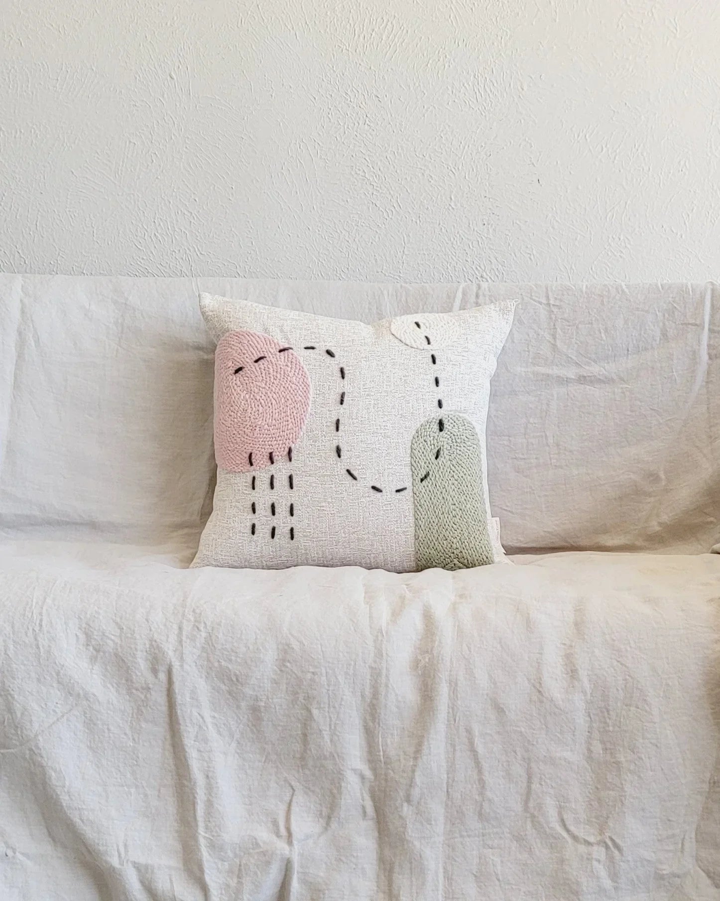 Desert Dawn Throw Pillow Kanju Interiors