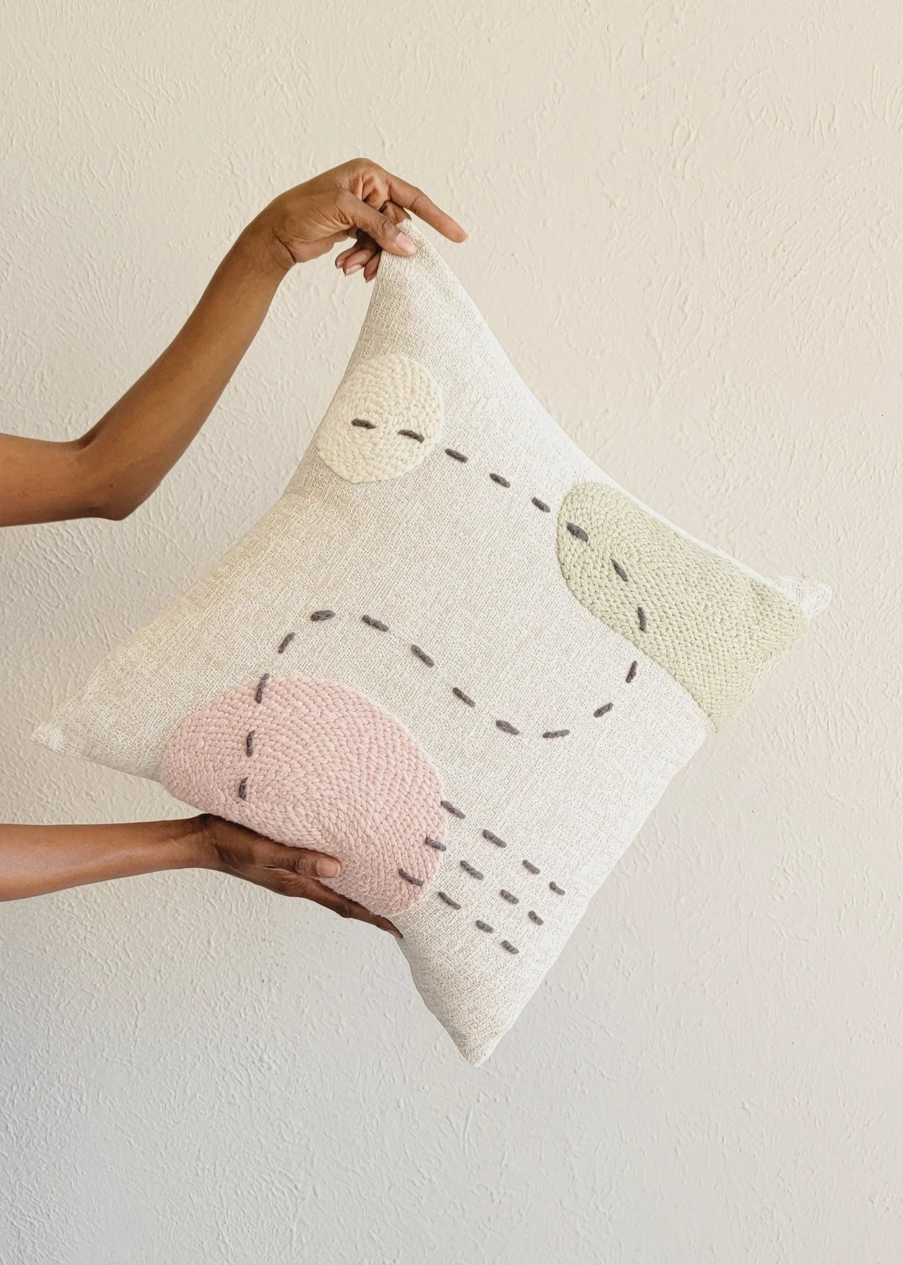 Desert Dawn Throw Pillow Kanju Interiors