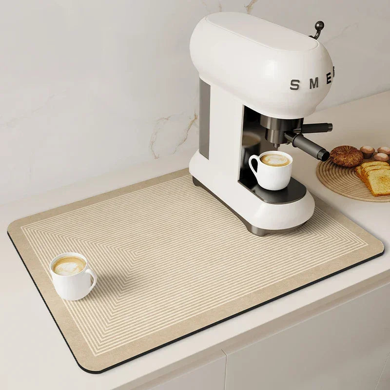 Dish Mat - Super Absorbent Microfiber Large