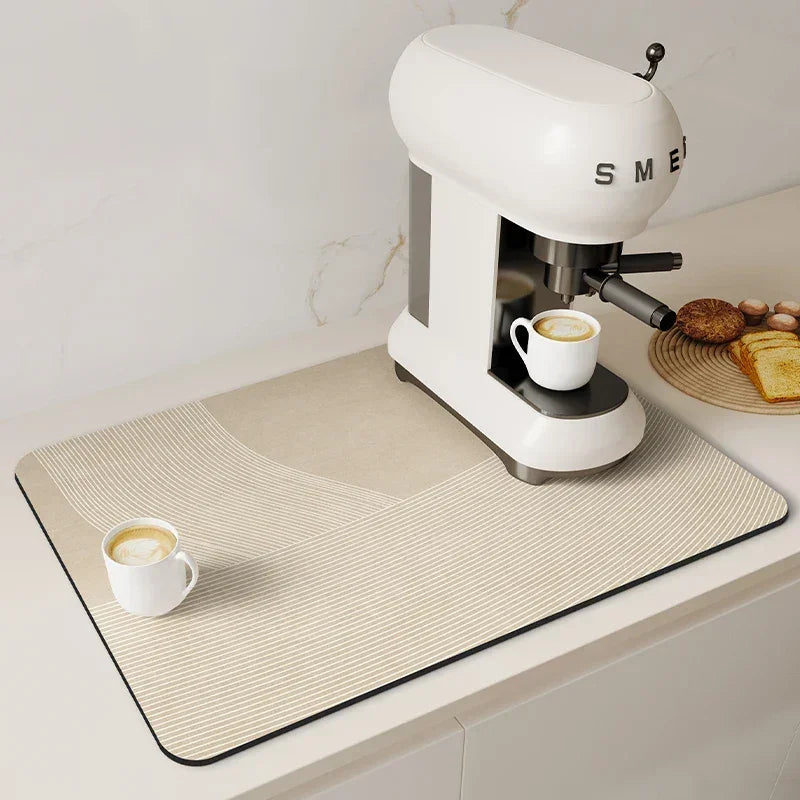 Dish Mat - Super Absorbent Microfiber Large