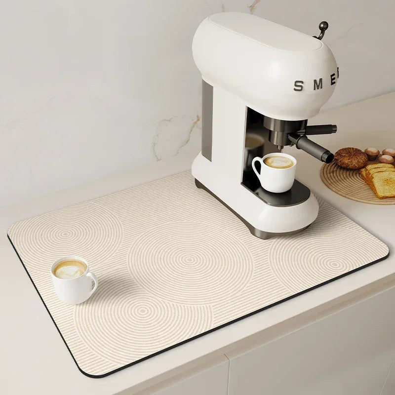 Dish Mat - Super Absorbent Microfiber Large