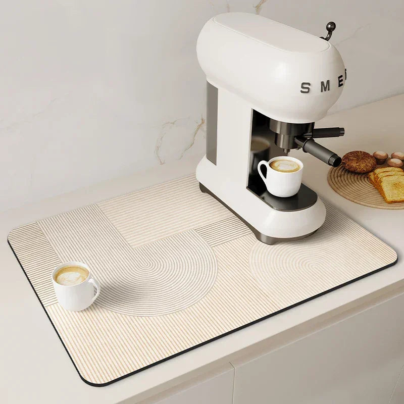 Dish Mat - Super Absorbent Microfiber Large
