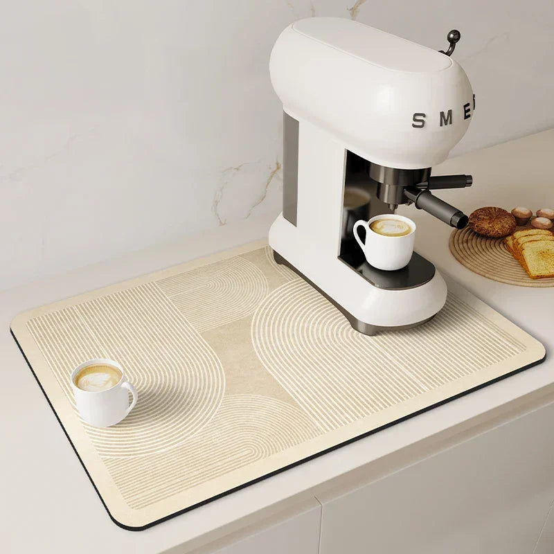 Dish Mat - Super Absorbent Microfiber Large