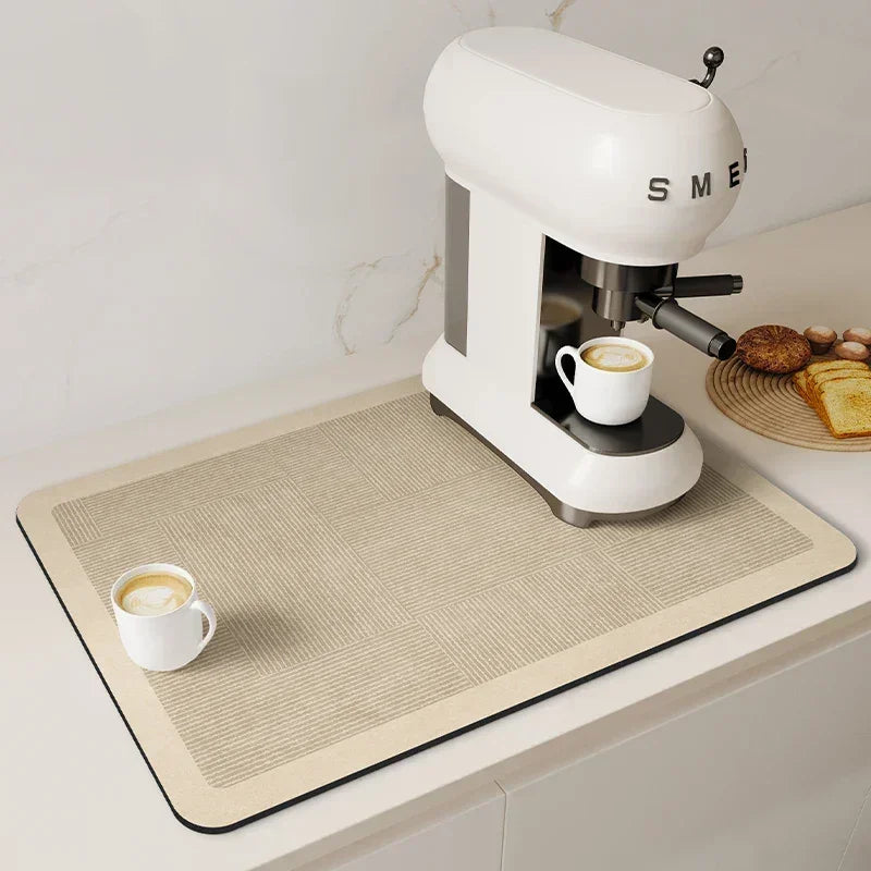 Dish Mat - Super Absorbent Microfiber Large