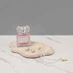 Marble Jewelry and Cosmetic Display Tray with Cloud Design, close-up view - House Of Avana [[SKU:HOA-WAL-042]]