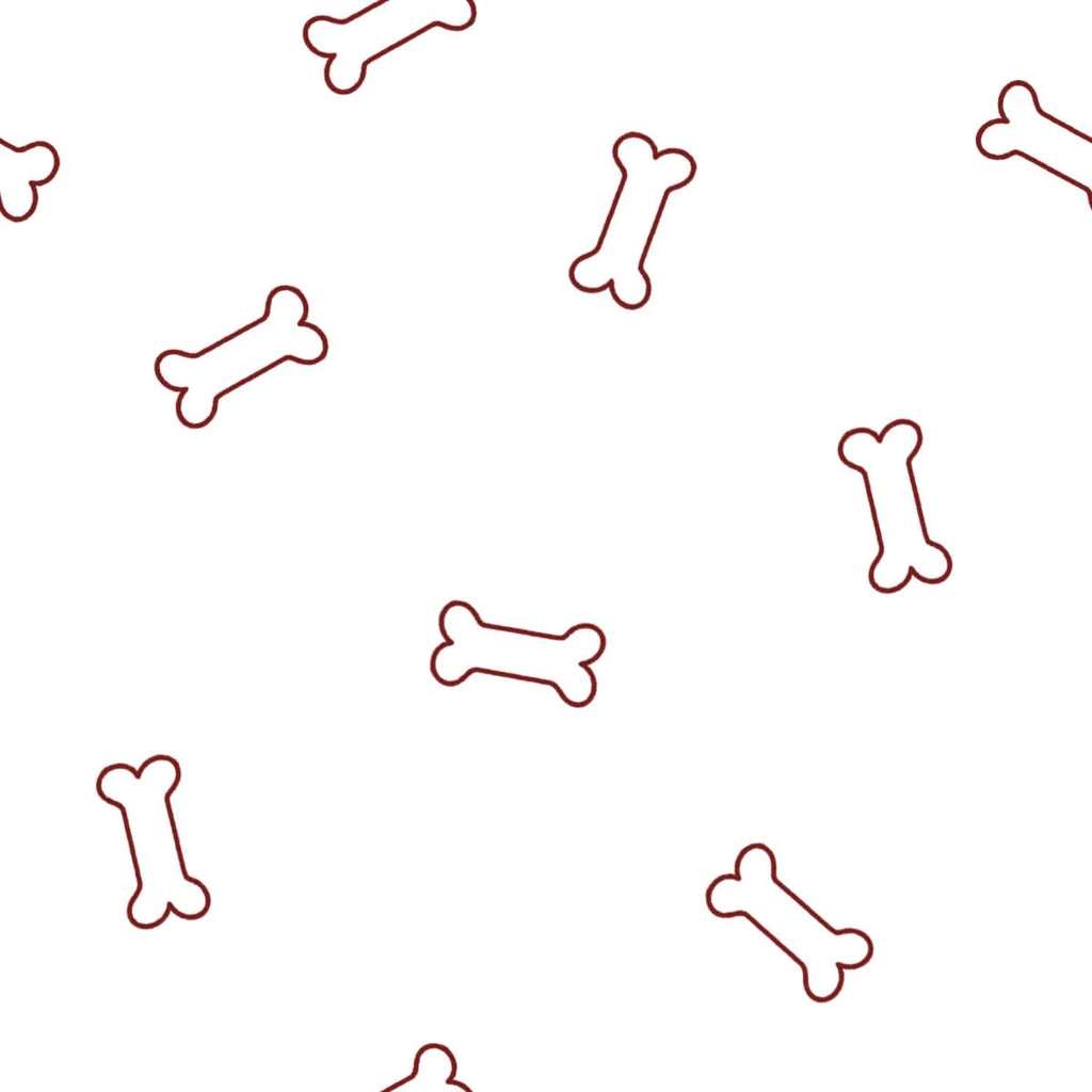 Dog Bones Printed Canopy PushpLinen
