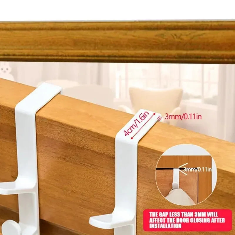 Door Hanger - Over Door Plastic Hooks