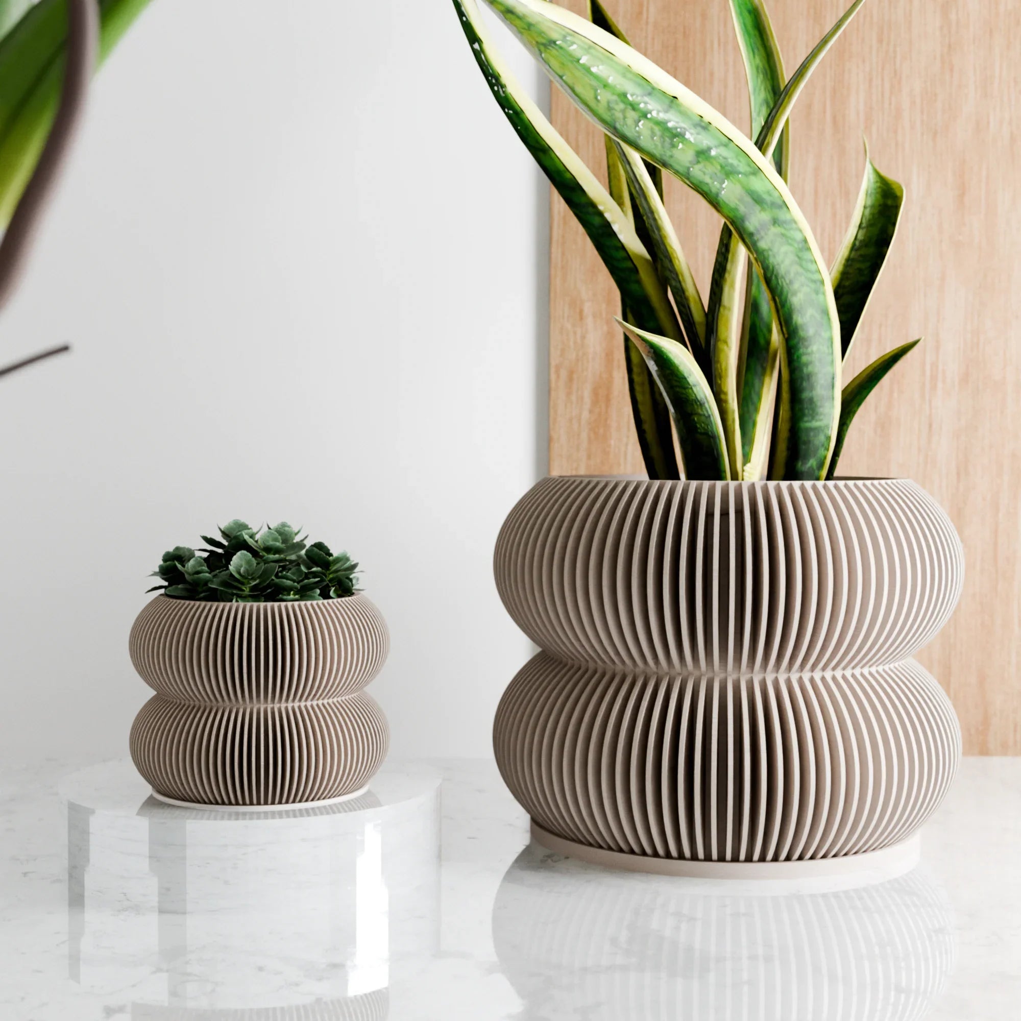 Double Bubbles Planter, detail shot - House Of Avana