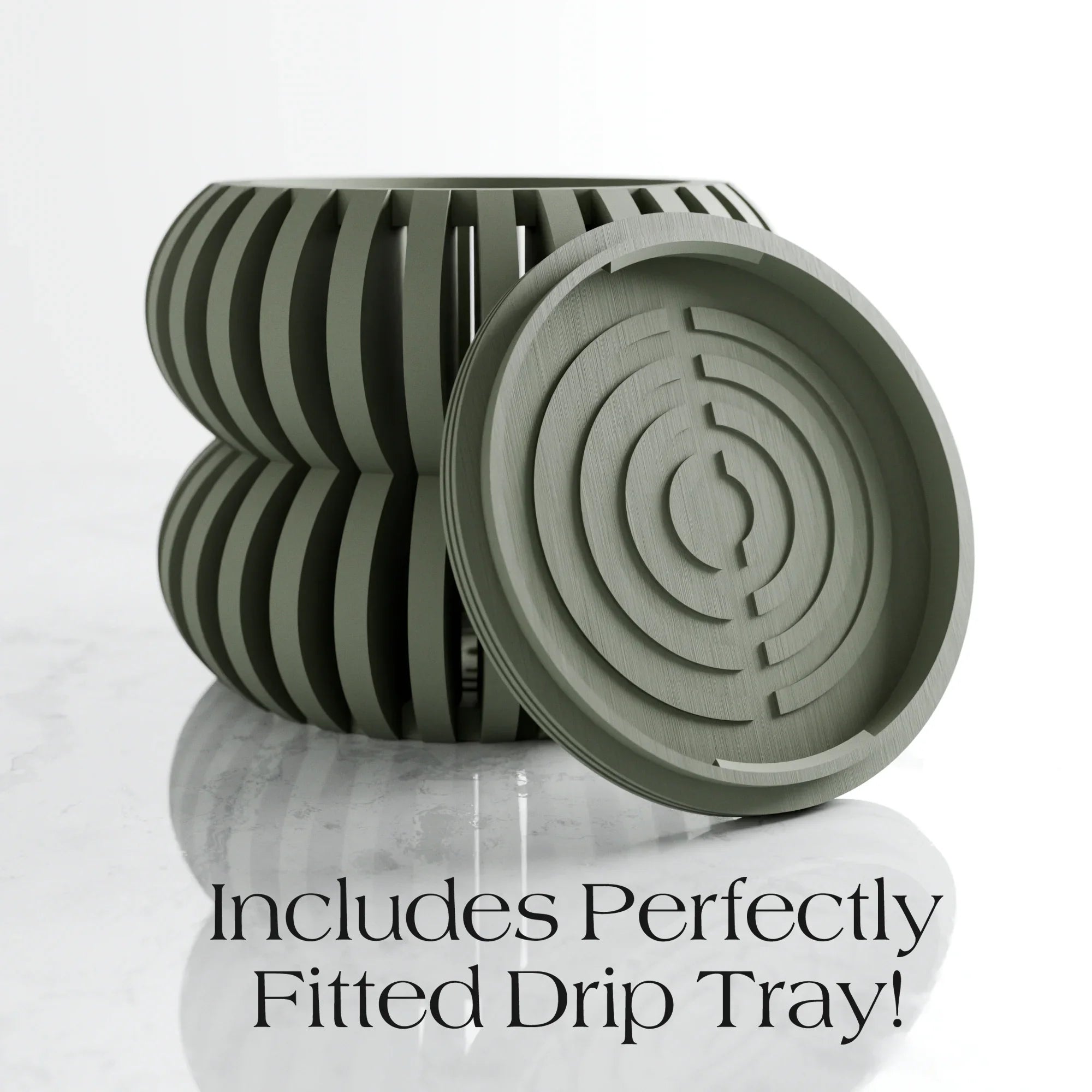 Orchid Planter DOUBLE BUBBLES Modernized Pottery