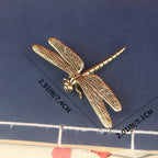 Dragonfly Statue - Decorative Brass Tabletop