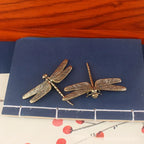 Dragonfly Statue - Decorative Brass Tabletop