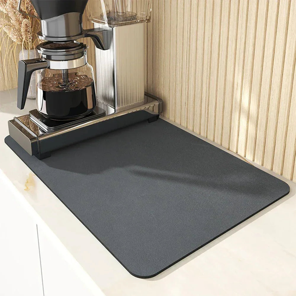 Draining Mat - Quick Dry Rubber Small