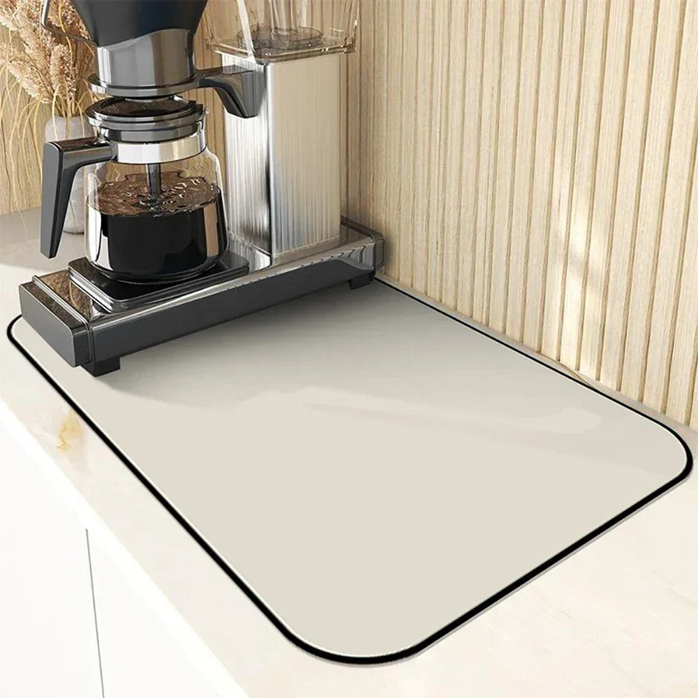 Draining Mat - Quick Dry Rubber Small
