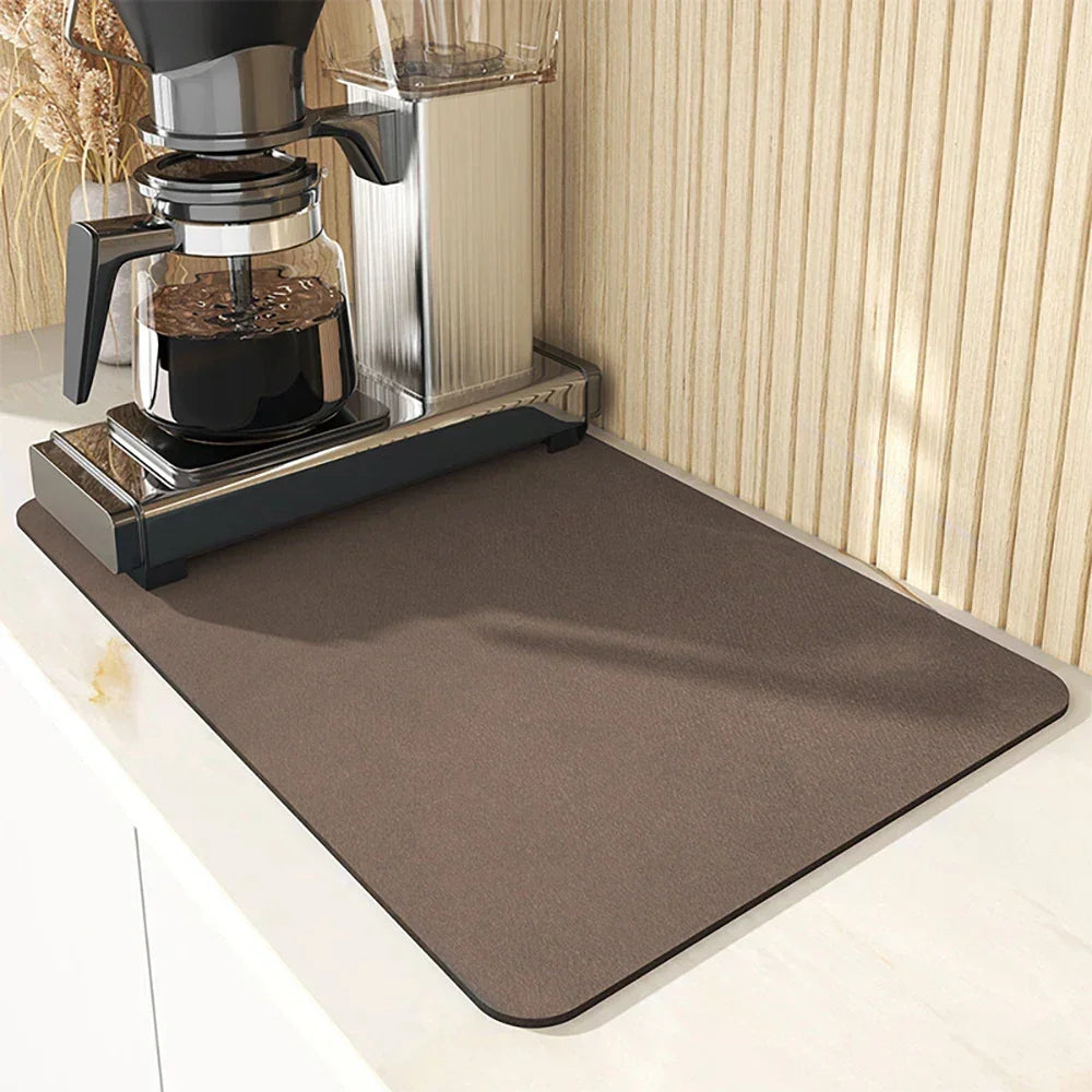 Draining Mat - Quick Dry Rubber Small