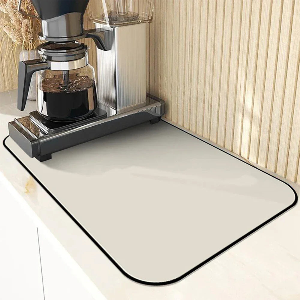 Draining Mat - Quick Dry Rubber Small