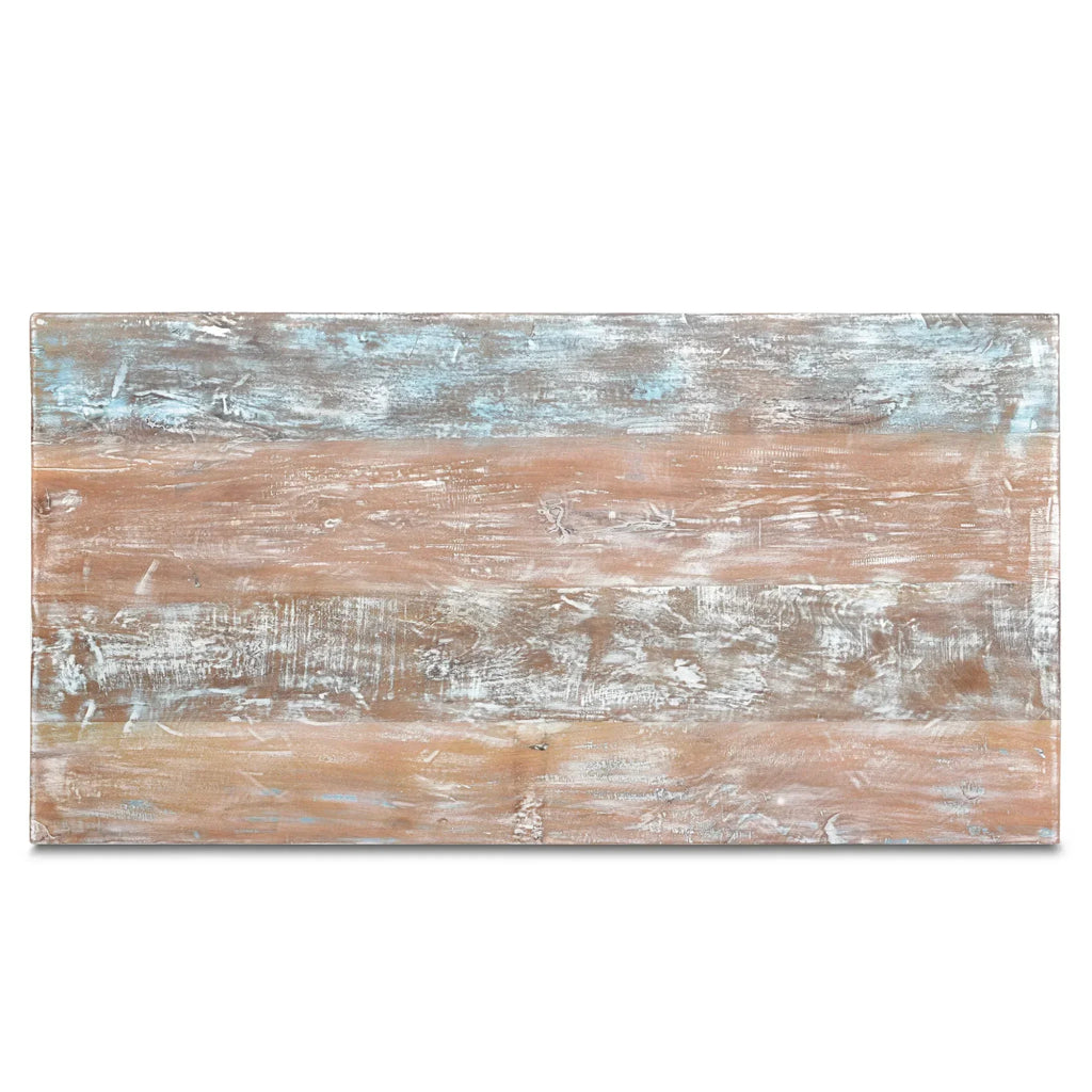 Driftwood Recycled Carved Dining Table