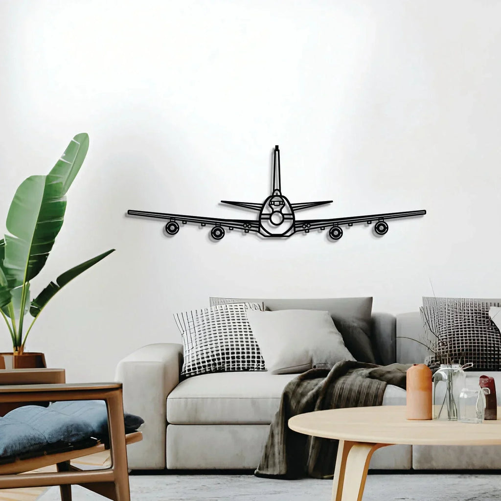 E-4b Front Metal Aircraft Wall Art - Ncp0553, detail shot - House Of Avana
