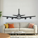 E-4b Front Metal Aircraft Wall Art - Ncp0553, front view - House Of Avana