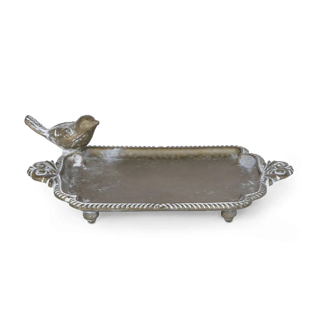 Antique Brass Bird Soap Dish Vintage Shopper