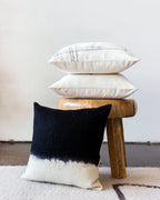 Eclipse Dip-dyed Organic Wool Throw Pillow - House Of Avana