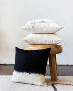 Eclipse Dip-Dyed Organic Wool Throw Pillow Kanju Interiors